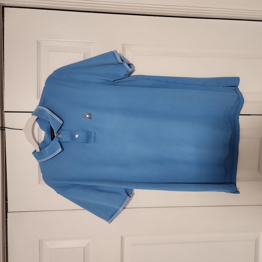 Psycho Bunny - light blue polo - size 7 xl ***free shipping***